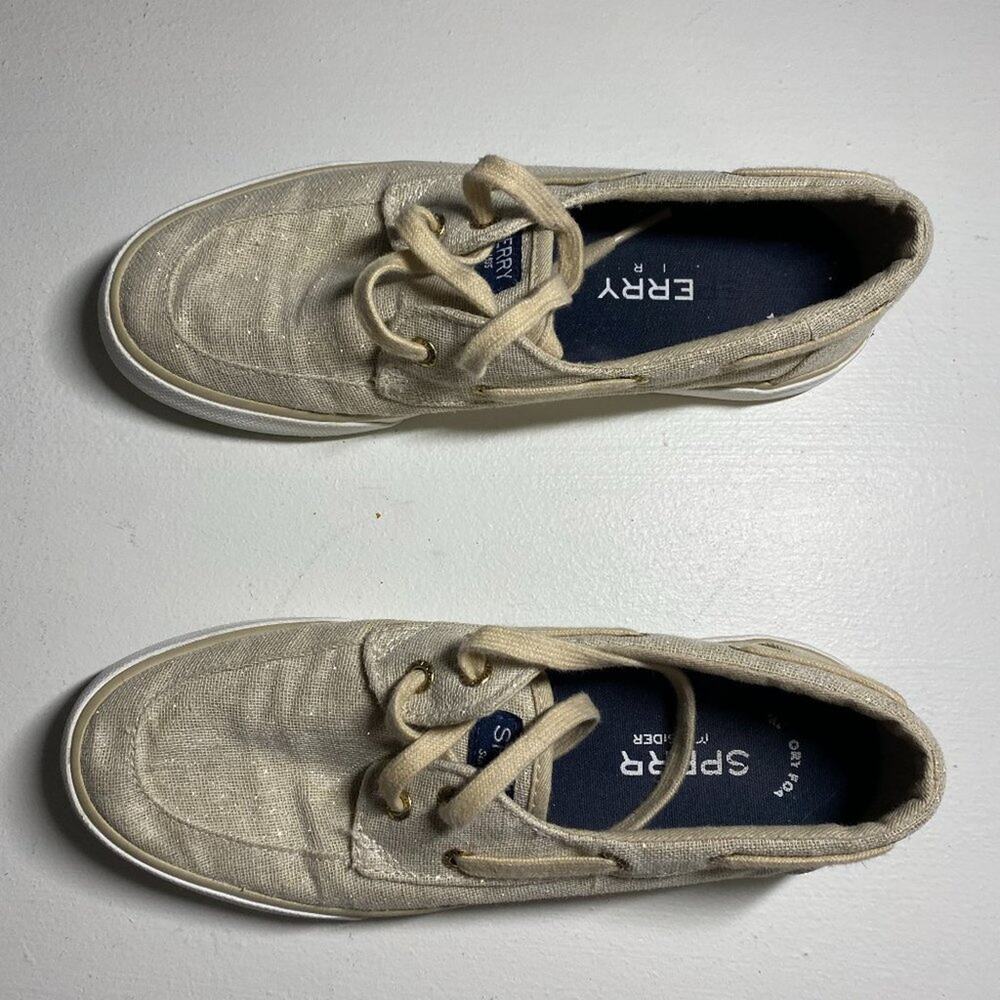 Sperry Gold Sparkle Women's Shoes